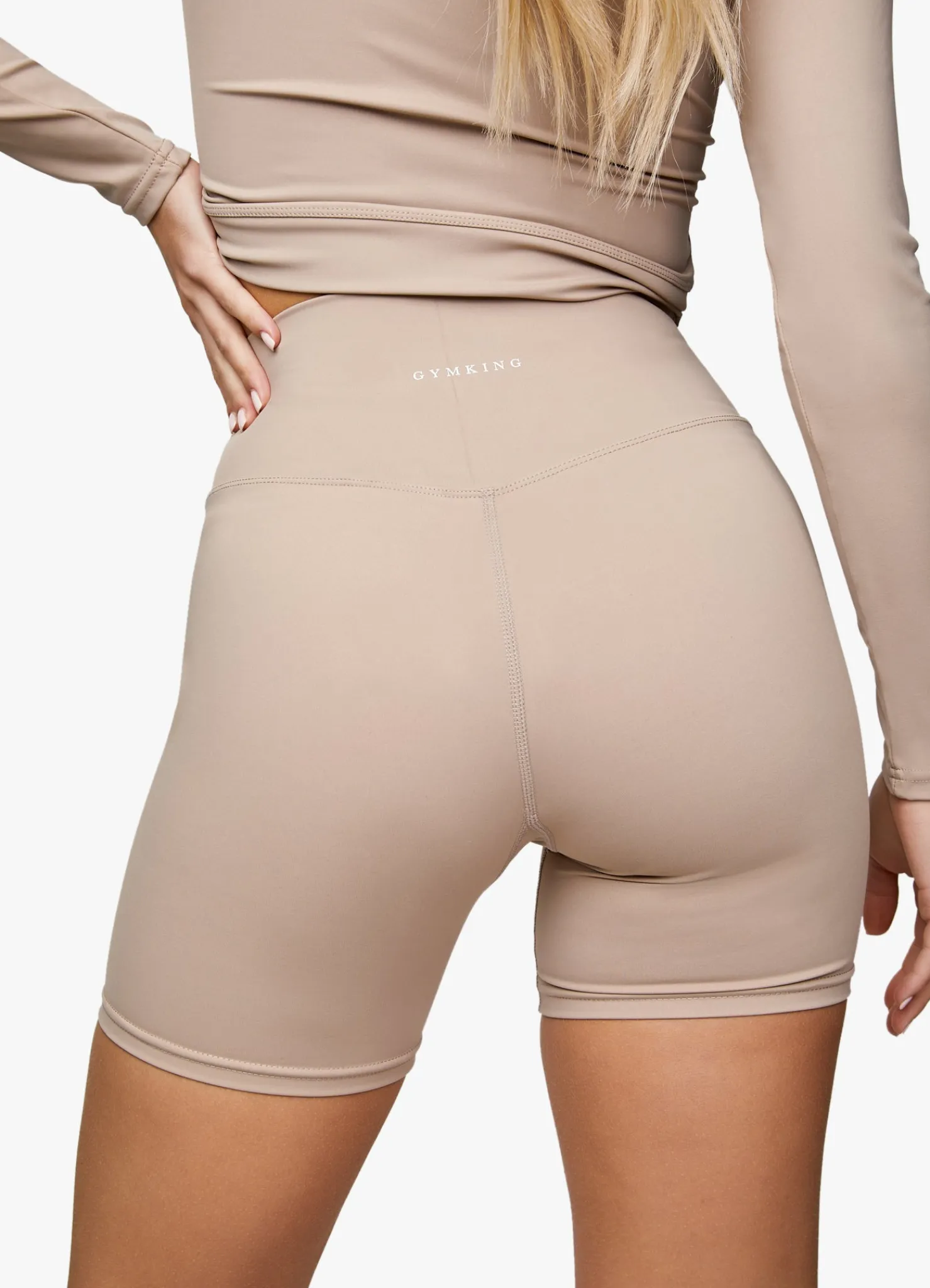 Shorts<Gym King 365 5 Inch Short Frosted Mocha