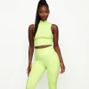Gymwear<Gym King 365 1/4 Zip Tank Citrus Green