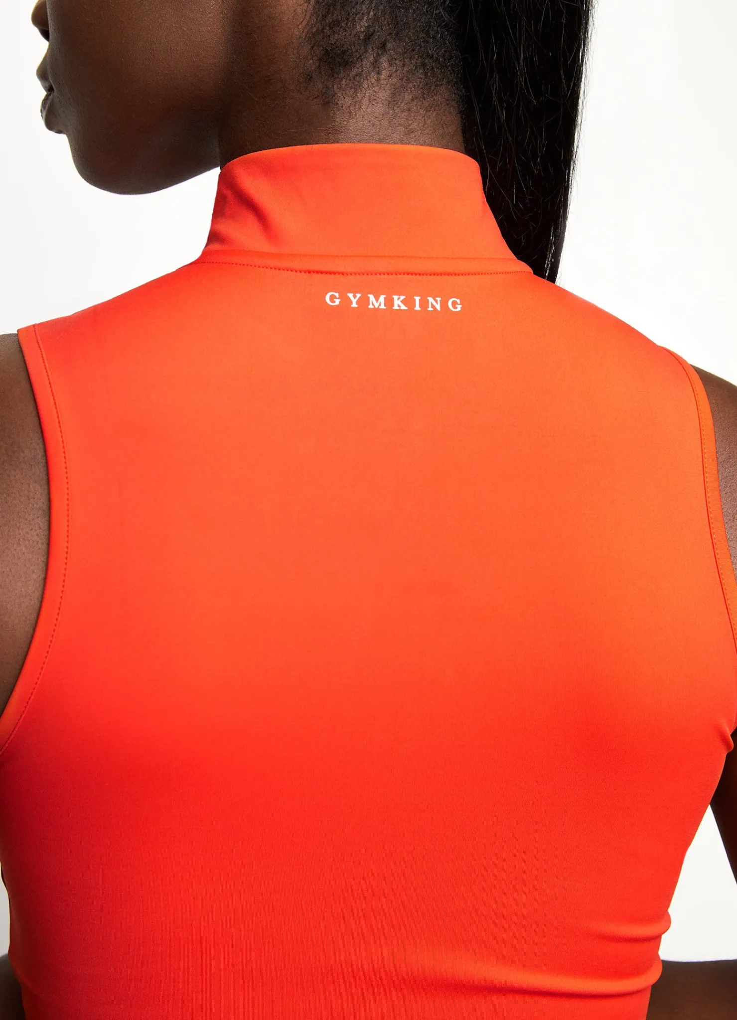 Gymwear<Gym King 365 1/4 Zip Tank Manderin Red