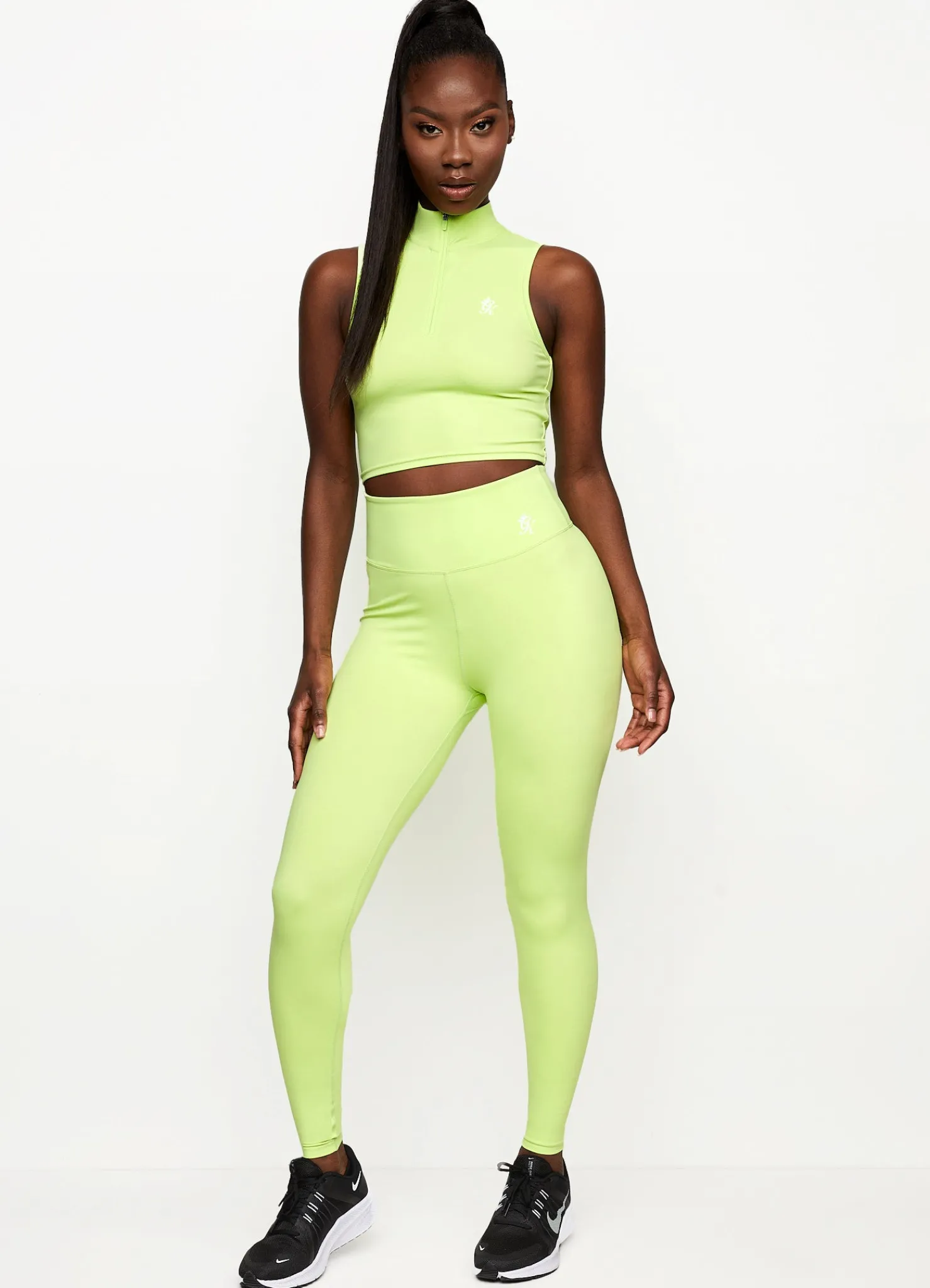 Gymwear<Gym King 365 1/4 Zip Tank Citrus Green