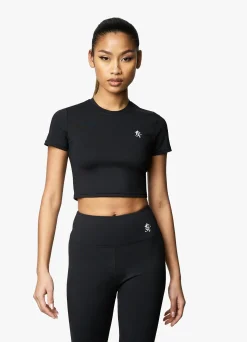 Gymwear<Gym King 365 Cap Sleeve Tee Black