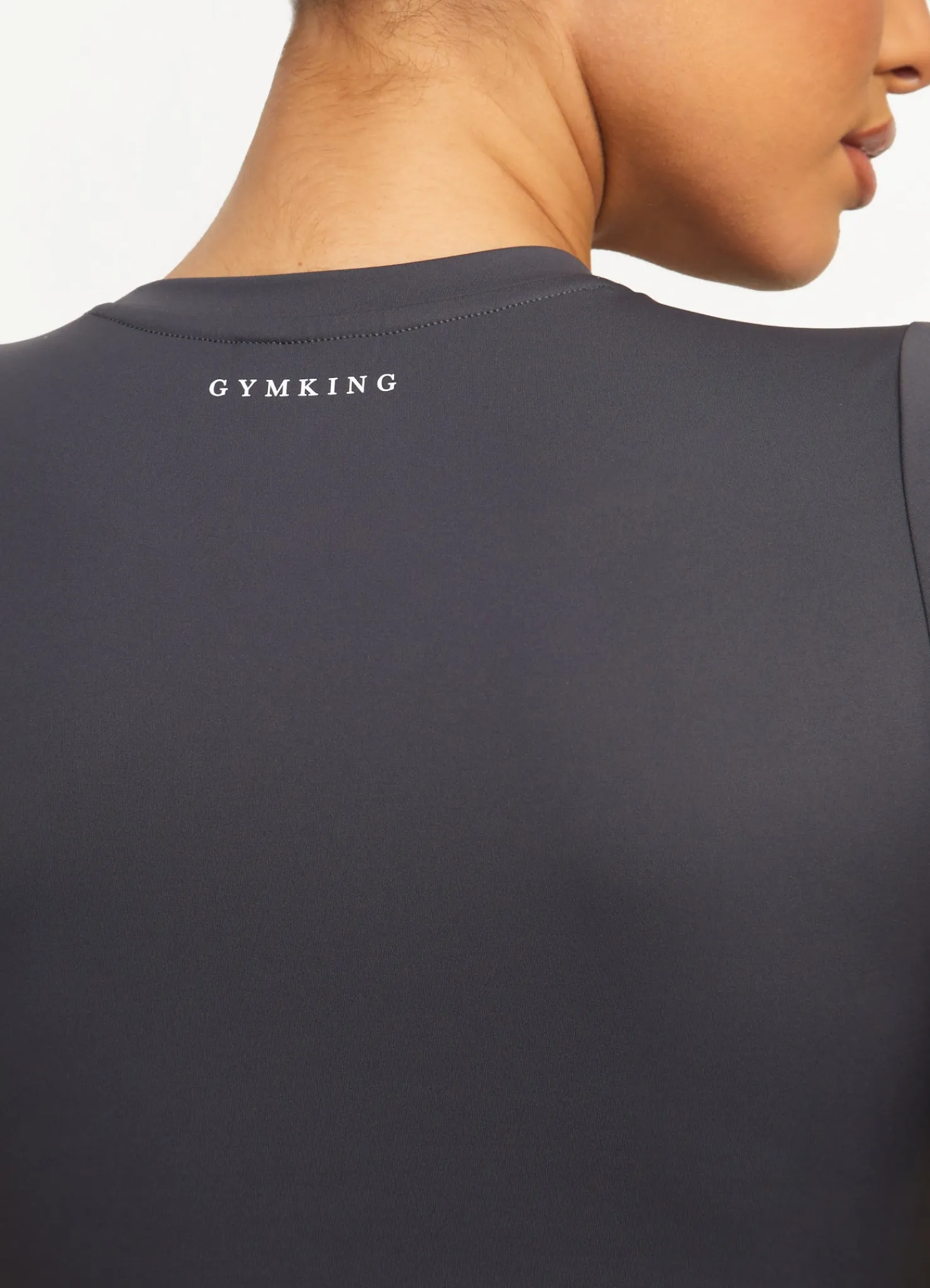 Gymwear<Gym King 365 Cap Sleeve Tee Graphite