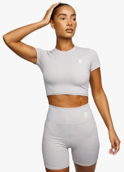 Gymwear<Gym King 365 Cap Sleeve Tee Shadow Grey