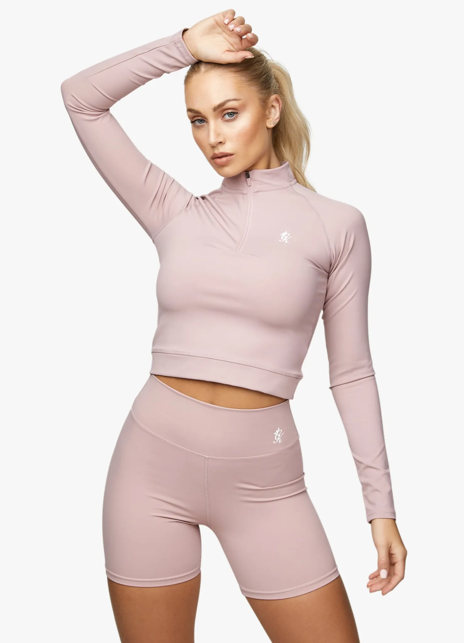 Gymwear<Gym King 365 5 Inch Short Pink Meringue
