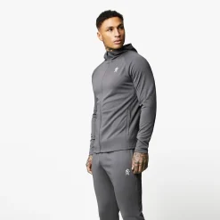 Tracksuit Tops<Gym King 365 Lightweight Training Hood Graphite