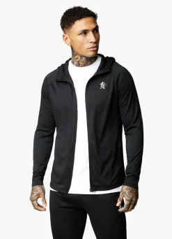Tracksuit Tops<Gym King 365 Lightweight Training Hood Black
