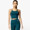 Gymwear<Gym King 365 Long Line Tank Pine Green