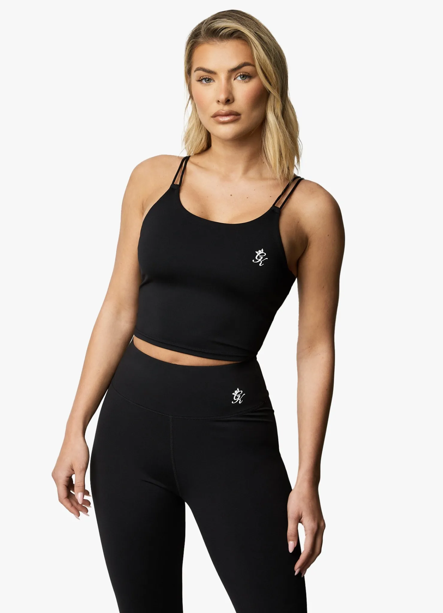 Sports Bras<Gym King 365 Long Line Tank Black