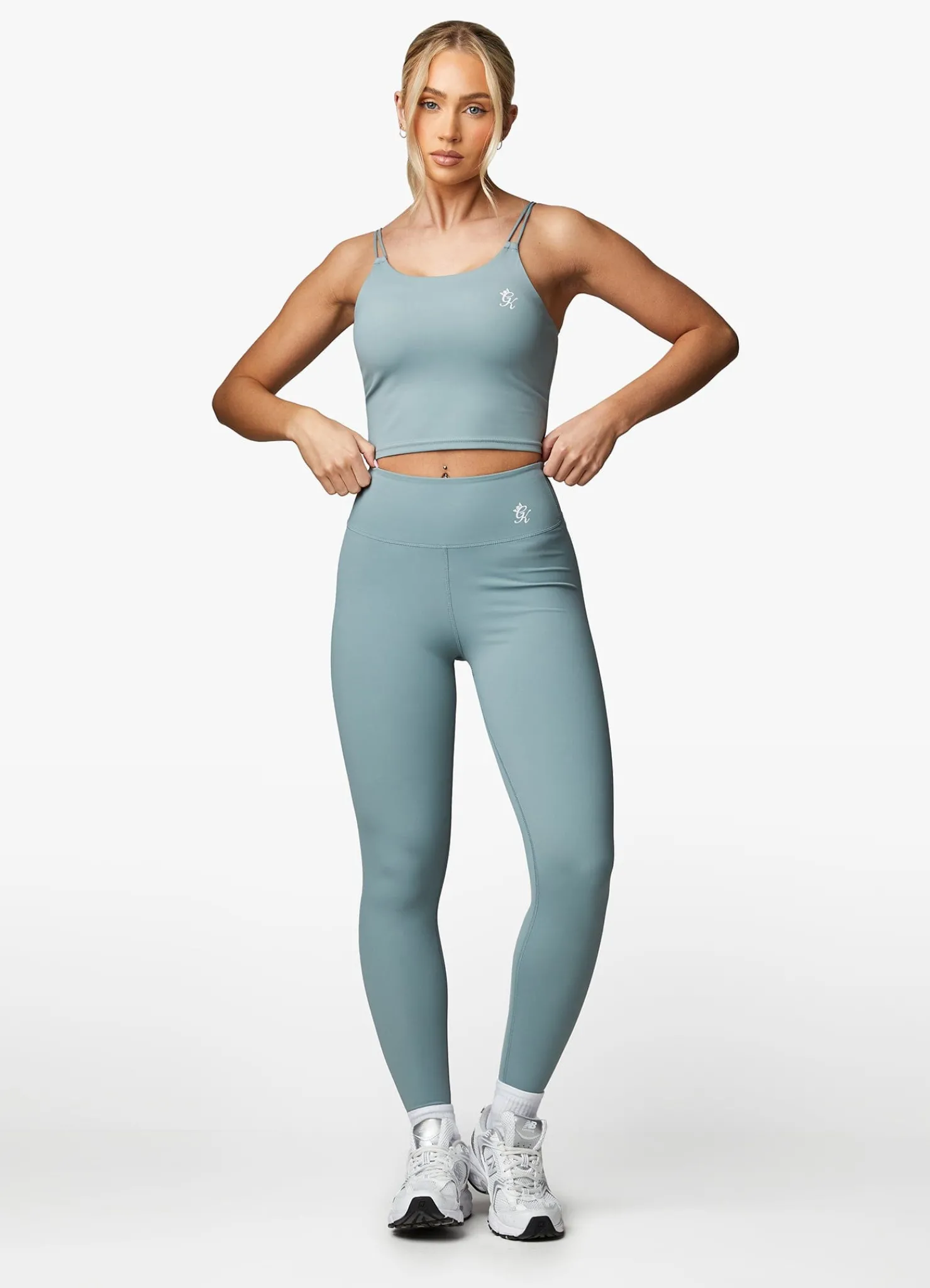 Sports Bras<Gym King 365 Long Line Tank Sage