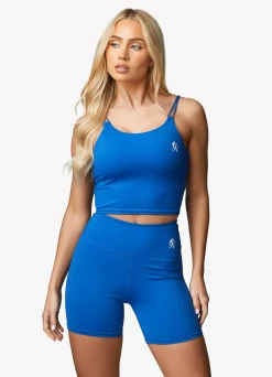 Gymwear<Gym King 365 Long Line Tank Royal Blue