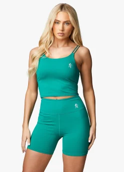 Gymwear<Gym King 365 Long Line Tank Ultramarine Green