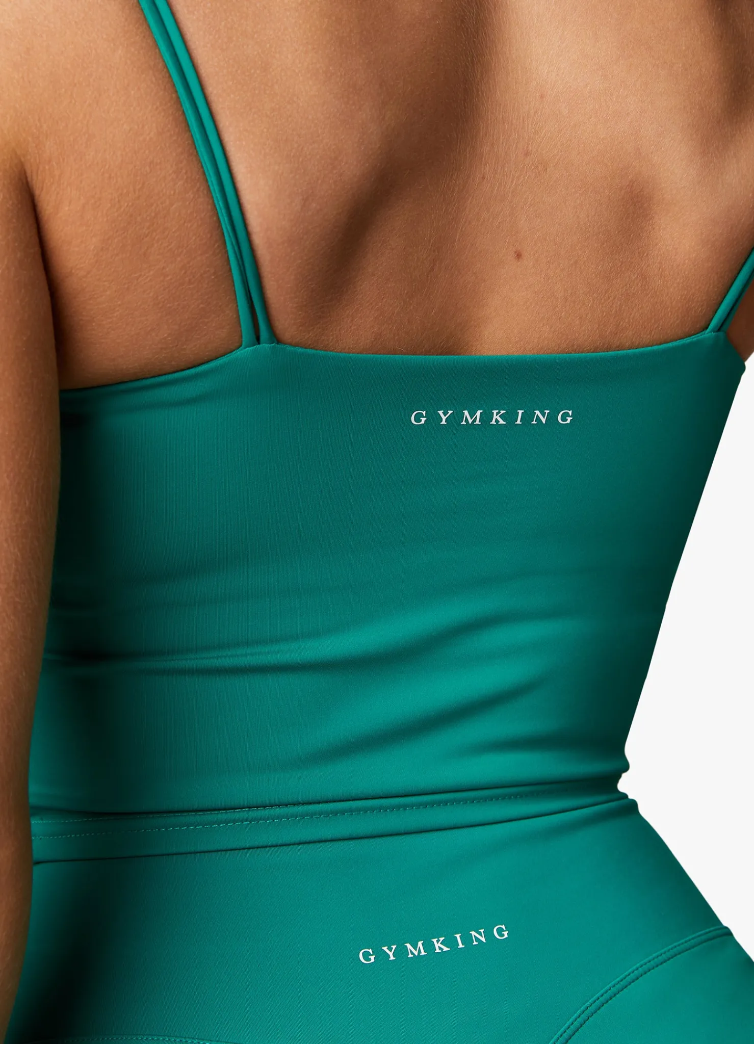 Sports Bras<Gym King 365 Long Line Tank Ultramarine Green