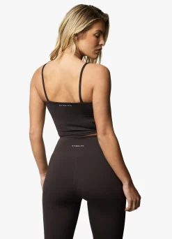 Gymwear<Gym King 365 Longline Tank Cocoa