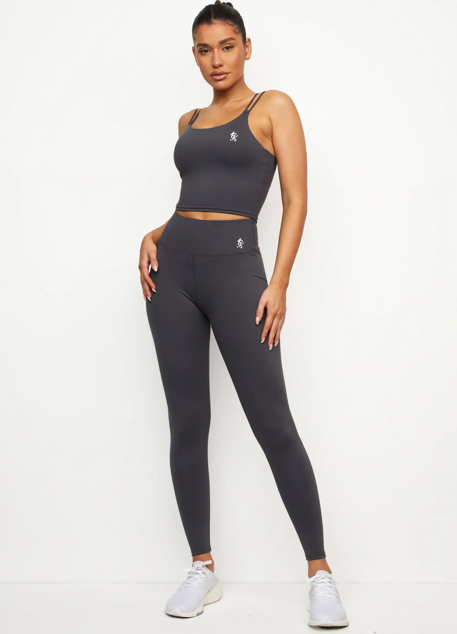 Sports Bras<Gym King 365 Longline Tank Graphite