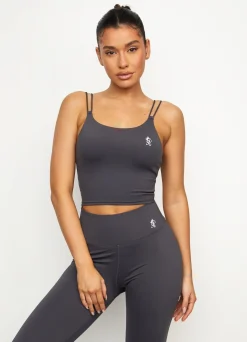 Sports Bras<Gym King 365 Longline Tank Graphite
