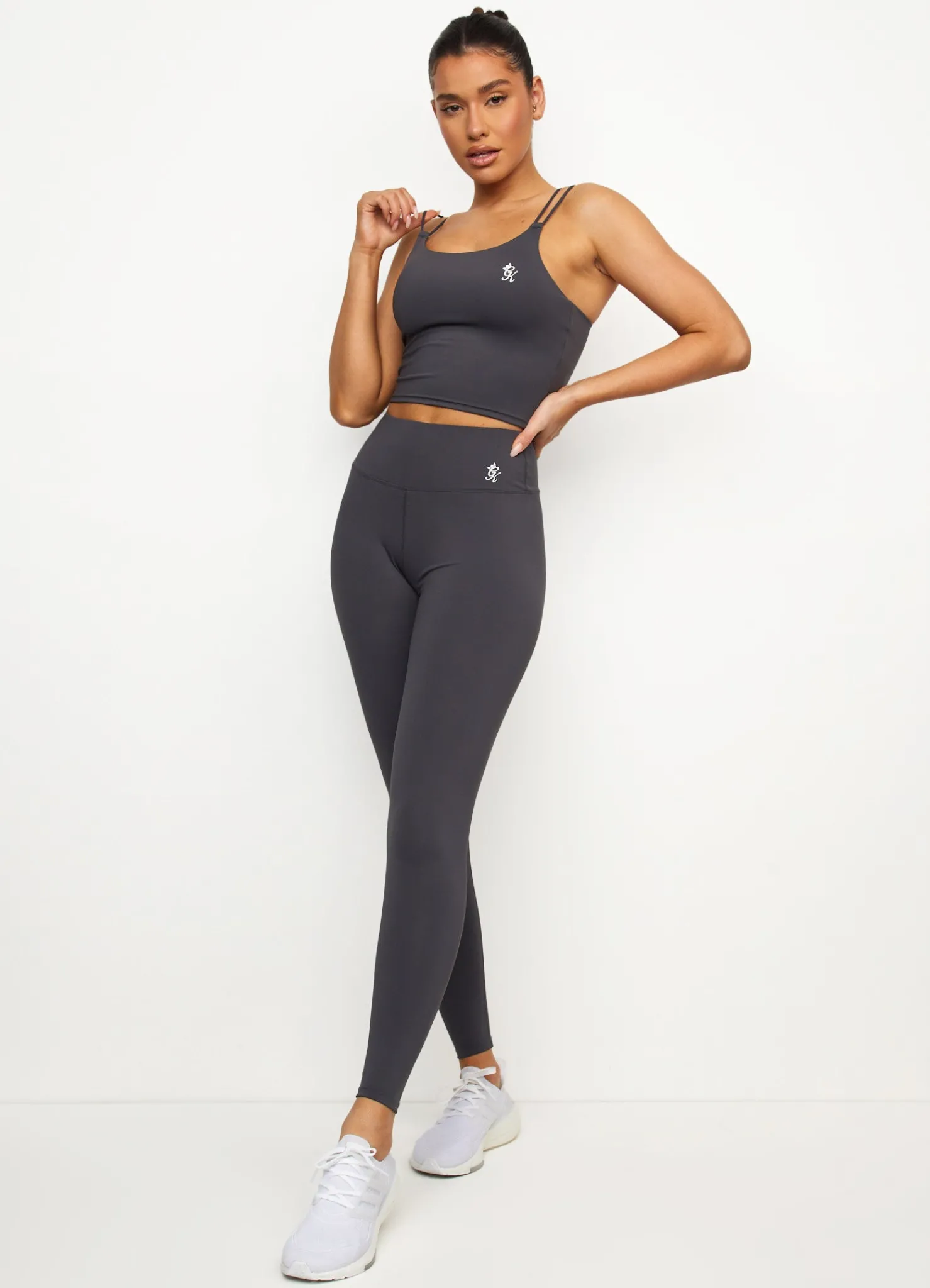 Sports Bras<Gym King 365 Longline Tank Graphite