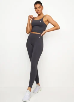 Gymwear<Gym King 365 Longline Tank Graphite