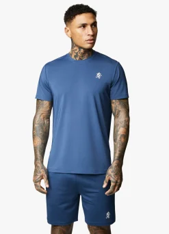 Gymwear<Gym King 365 Poly Tee Moonlight Blue