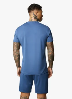 Gymwear<Gym King 365 Poly Tee Moonlight Blue