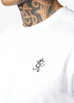 T-Shirts<Gym King 365 Poly Tee White