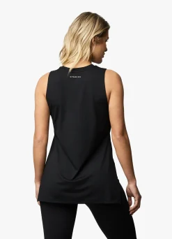 Gymwear<Gym King 365 Split Hem Vest Black