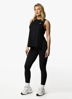 Gymwear<Gym King 365 Split Hem Vest Black
