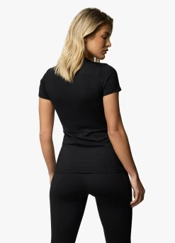 Tops & T-Shirts<Gym King 365 Ss Tee Black