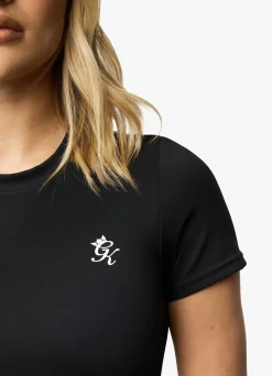 Tops & T-Shirts<Gym King 365 Ss Tee Black