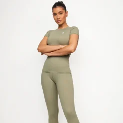 Gymwear<Gym King 365 Tee Pale Olive