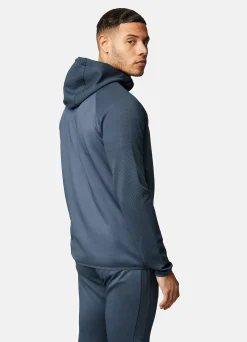 Tracksuit Tops<Gym King Ascent Panel Hood Deep Blue