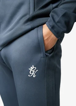 Tracksuit Bottoms<Gym King Ascent Panel Tracksuit Bottom Deep Blue