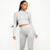 Gymwear<Gym King Balance 1/4 Zip Mid Grey Marl