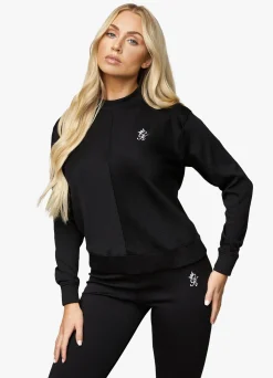Sweatshirts<Gym King Bias Rib Crew Black