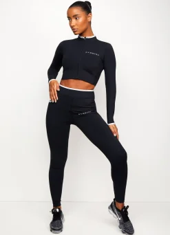 Tops & T-Shirts<Gym King Bound Script Funnel Black/White