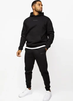 Sweatshirts & Hoodies<Gym King Box Logo Hood Black