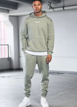 Tracksuit Bottoms<Gym King Box Logo Jogger Soft Khaki