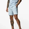 Twin Sets<Gym King Box Logo Short Ashley Blue