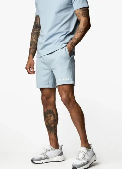 Twin Sets<Gym King Box Logo Short Ashley Blue