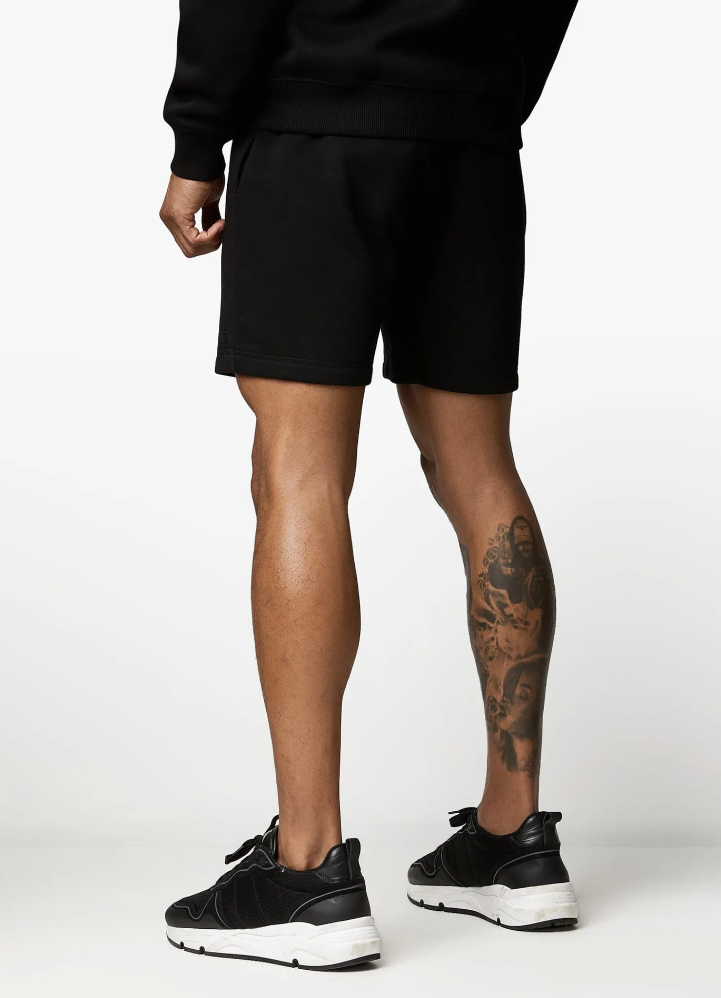 Twin Sets<Gym King Box Logo Short Black