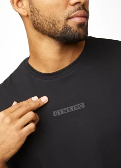 Twin Sets<Gym King Box Logo Tee Black