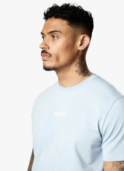 Twin Sets<Gym King Box Logo Tee Ashley Blue