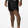 Twin Sets<Gym King Brooklyn Mesh Short Black
