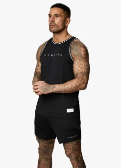Twin Sets<Gym King Brooklyn Mesh Vest Black