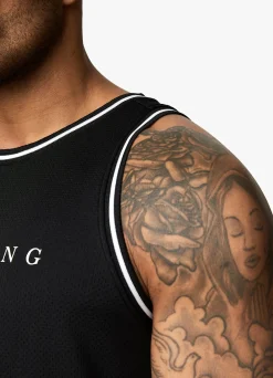 Twin Sets<Gym King Brooklyn Mesh Vest Black