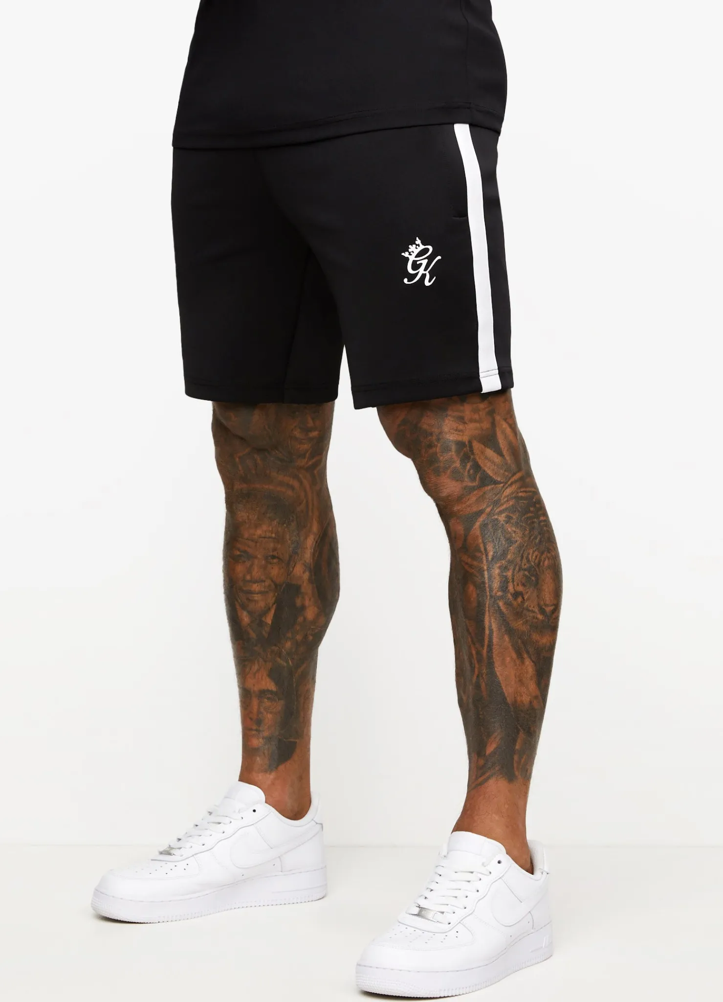 Shorts<Gym King Core Plus Poly Short Black