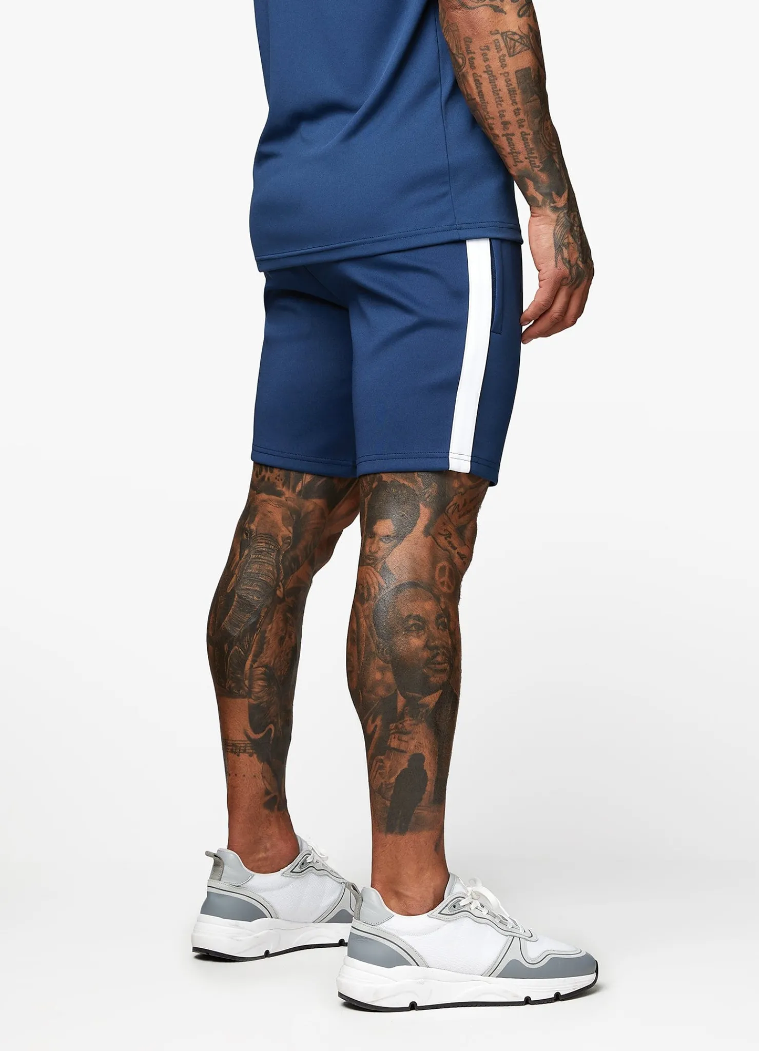 Shorts<Gym King Core Plus Poly Short Moonlight Blue