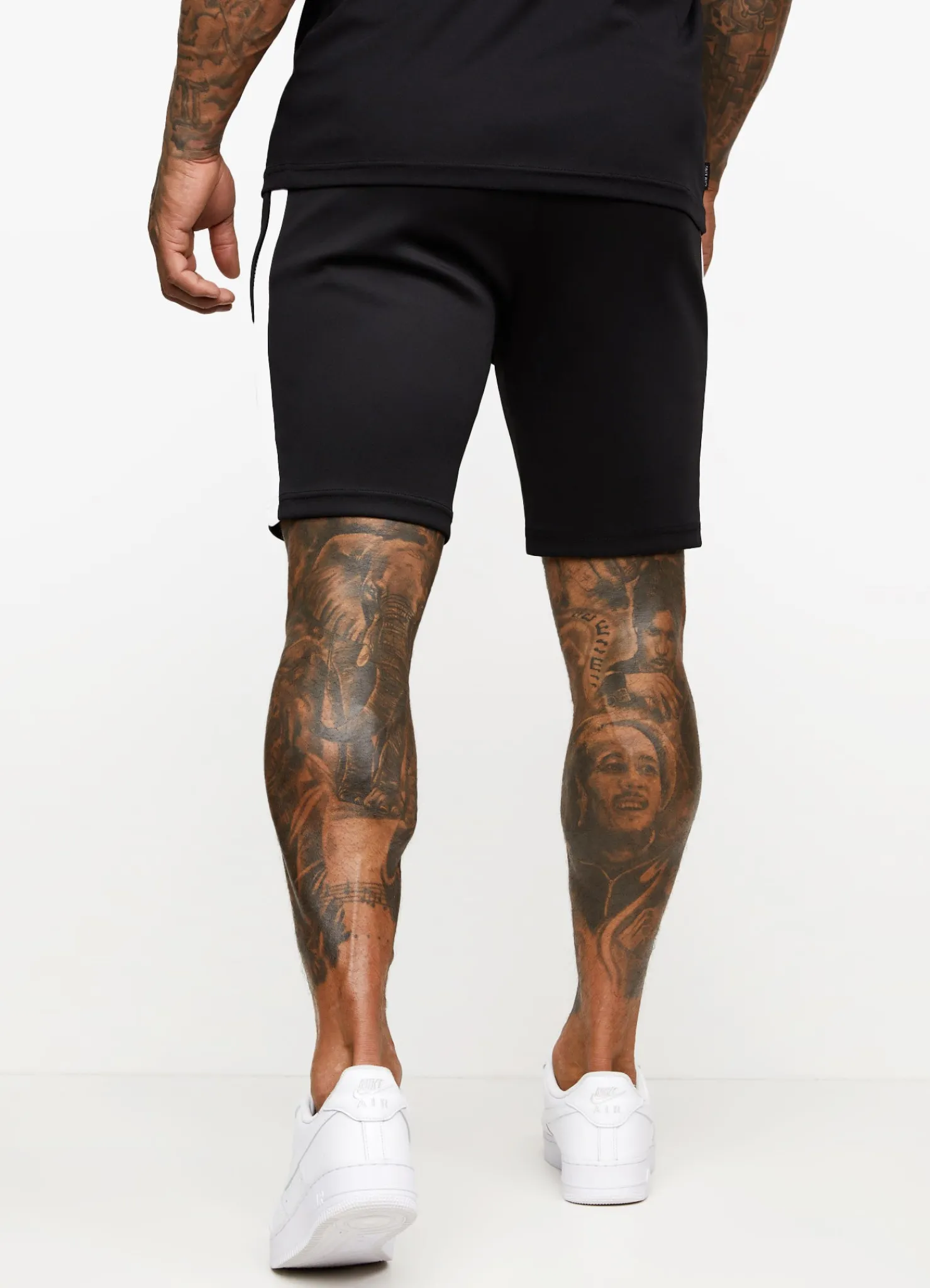 Shorts<Gym King Core Plus Poly Short Black