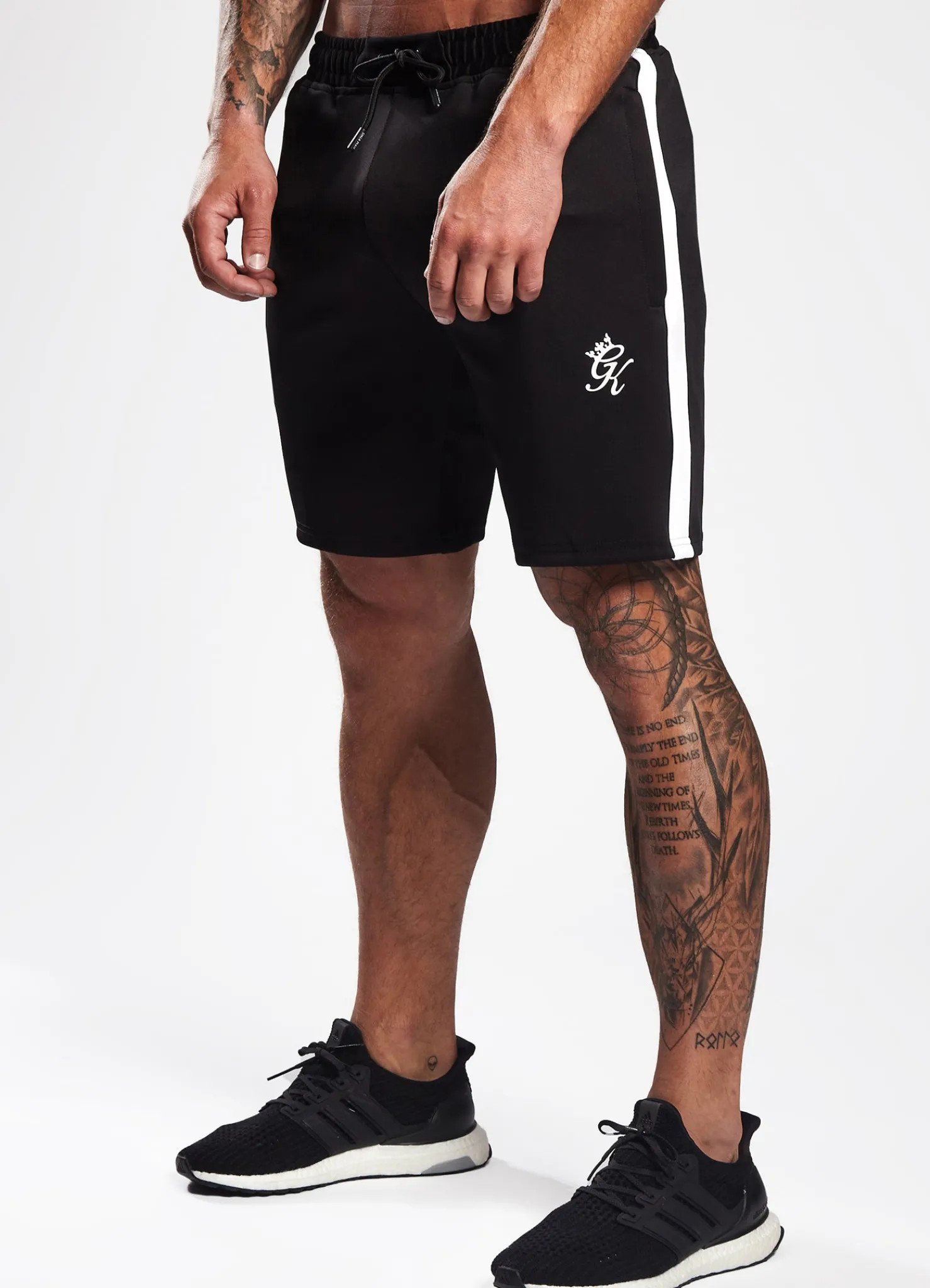 Shorts<Gym King Core Plus Poly Short Black
