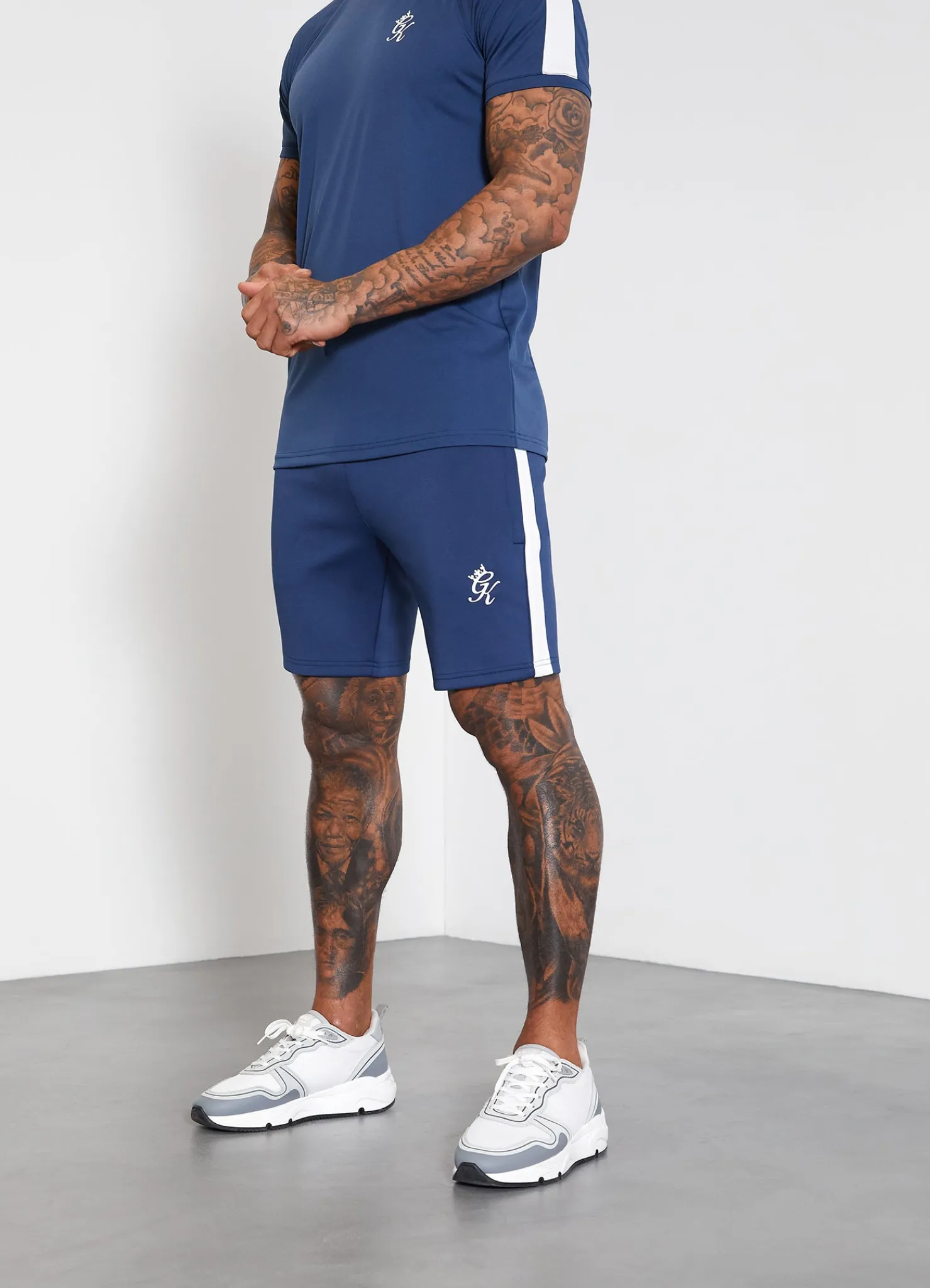 Shorts<Gym King Core Plus Poly Short Moonlight Blue