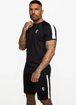 Twin Sets<Gym King Core Plus Poly Tee Black